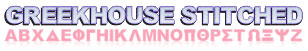 GreekFont Stitched Font