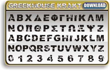 Free Greek Fonts Krakt