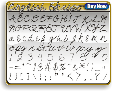 English Skript Font